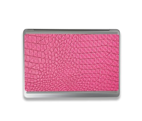 Image of MightySkins Carbon Fiber Skin Compatible with Microsoft Surface Laptop Studio 2 (2023) Full Wrap Kit - Pink Gator Skin | Protective, Durable Textured Carbon Fiber Finish | Made in The USA