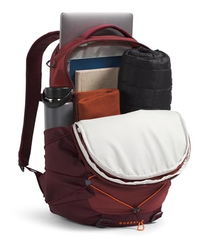 Image of The North Face Borealis Commuter Laptop Backpack - PFAS Free, Sumac /Iron Bronze, One Size