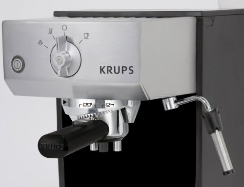 Krups Xp5220 Pump Espresso Machine With Krups Precise Tamp Technology And Stainless Steel Control Panel, Black #TOP1
