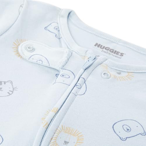 Image of HUGGIES Baby 2-pack Footed Coverall