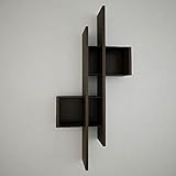  HOME FACTORY by Homemania Wandregal, Müslischale Lanzarote, Wenge