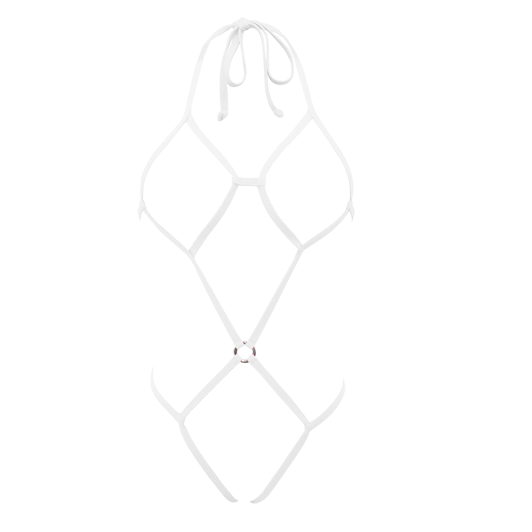 SHERRYLO Micro String Bikini Slutty Crotchless Extreme Bikinis Sexy Exotic Mini Gstring Thong Swimsuit Skimpy Swimsuit