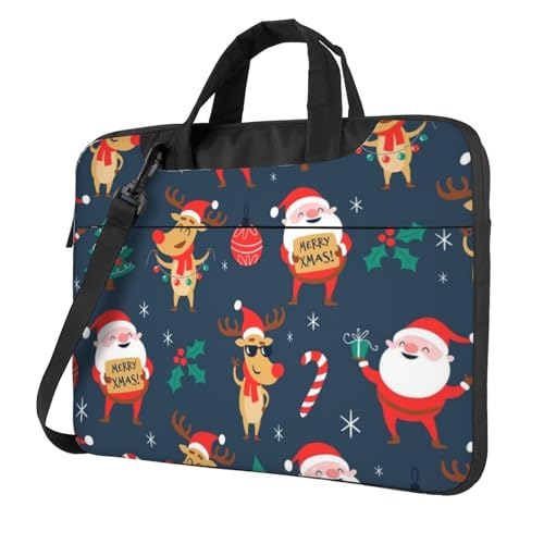 Sac bandoulière PC 14 pouces Noël idéal pour le bureau