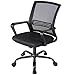 Office Chair, Mid Back Mesh Office Computer Swivel Desk Task Chair, Ergonomic Executive Chair with Armrests