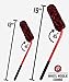 Adam's Wheel Woolies Car Detailing Brush (Bundle) - Car Cleaning Wheel Brush | Use W/Wheel Cleaner, Rim Cleaner, Chrome Cleaner | Car Wash Brush Cleans Brake Dust from Barrels & Hard to Reach Areas