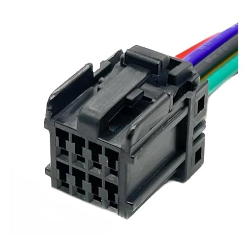 Conector de 8 pernos 174044-2 de alta resistencia para arnés de elevalunas con cables 3
