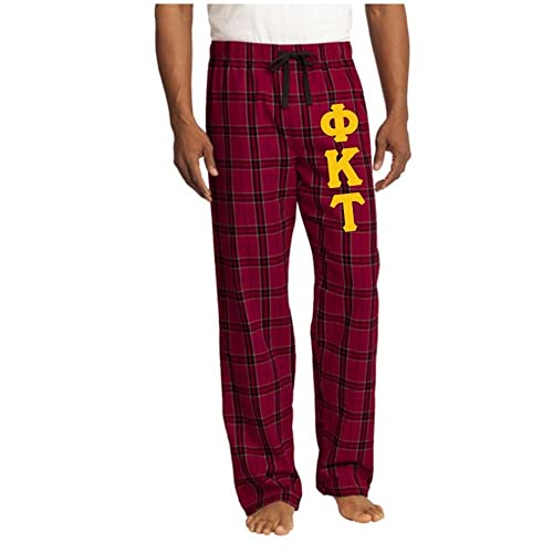 Greekgear Phi Kappa Tau Flannel Plaid Pant - PJ's
