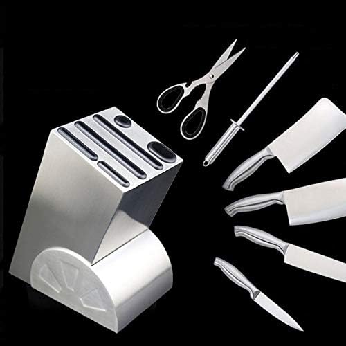 Holder Home Utensil Kitchen Tool Accessories Stainless Steel Protection Shelf Block Stand Storage Multifunctional