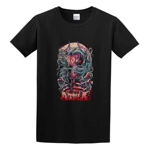 Attila Goat Head Unisex 100% Cotton Short-Sleeve T-Shirts Black S