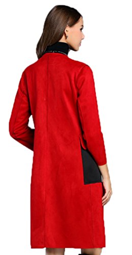 Manteau en daim YALI pour des sorties élégantes en automne - 2