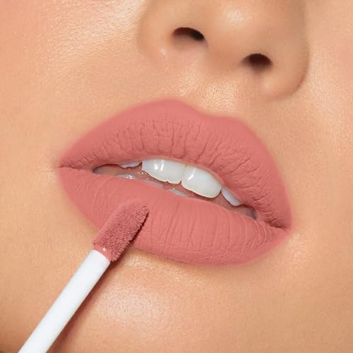 Nude Lip Liner and Lipstick Set, Long Lasting Matte Lip Stain Lip Gloss, Pink Natural Waterproof Velvety Lip Crayon Lip Pencil Lip Liners Set Makeup Gift for Women - Image 5