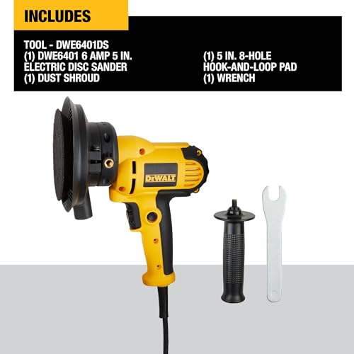 Dewalt DWE6401DS Rotary Sander, Variable Speed thumb #1
