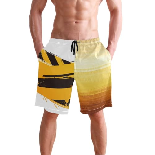 Short de plage séchage rapide homme long de 20,3 cm chic