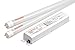 SYLVANIA Ultra HE LED T8 Retrofit Kit / Two Lamp LED Tubes replacing 2-Feet Fluorescent (T12 or T8) / Medium bi-pin base G13 / 10 Watt / 5000K ? bright white
