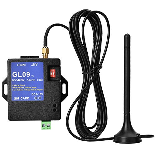 Miniatura 9 de Gl09 Control De Aplicación Operado,Por Batería De 8 Canales Sistemas,De Alarma Gsm Alerta Sms, Protección De Seguridad De Almacén, Sistemade Seguridad Para El Hogar