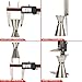 VINCA IP54 Grade Digital Caliper, DCLA-1205 12 Inch/300mm, Inch/Millimeter/Fraction Conversion, Stainless Steel, Large LCD Screen