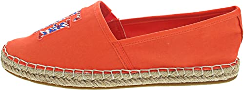 Tommy Hilfiger Damen Th Logo Espadrille Hausschuh, Hawaiian Coral, 40 EU