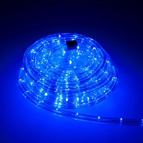 F3 - Guirnalda de luces LED (5 metros hasta 100 m, rojo, verde, azul, amarillo, rosa, blanco, blanco cálido, RGB, para interiores y exteriores)