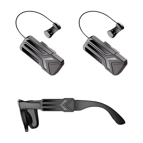 Image of YARENKA 2Pack Wearable Battery Pack Charger Compatible with Oakley Meta Smart Glasses Gen 1 & Gen 2, Ultra-Light Mini Power Bank Accessories for Wayfarer Headliner Skyler HSTN