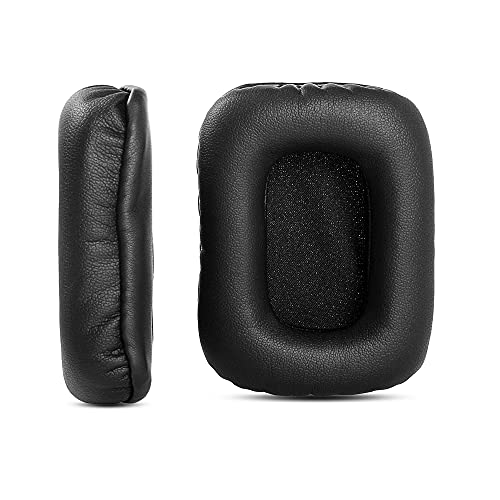Almohadillas de espuma de repuesto para auriculares YDYBZB modelo Z5 compatibles con Ghostek SoDrop 2, cuero sintético negro miniatura 3