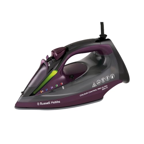 Russell Hobbs Dampfbügeleisen, Keramik-Antihaft-Bügelsohle,195g Dampfstoß, 50g variabler Dampf, 380ml Wassertank,Selbstreinigung… – Ansicht 4