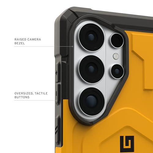 Image of Urban Armor Gear UAG Designed for Galaxy S26 Ultra 5G Case, Pathfinder - Compatible with Magnetic Charging Armor Shell Impact-Resistant Rugged Military Drop Tested Protective Cover - Heritage Yellow