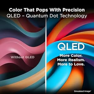 TCL 50” Class Q6LR Series 4K QLED, HDR Smart TV with Roku, High Brightness+ LED Backlight, Auto Game Mode, Motion Rate 240 with MEMC, 3 HDMI Inputs, and Voice Remote Control — photo 2 of 6