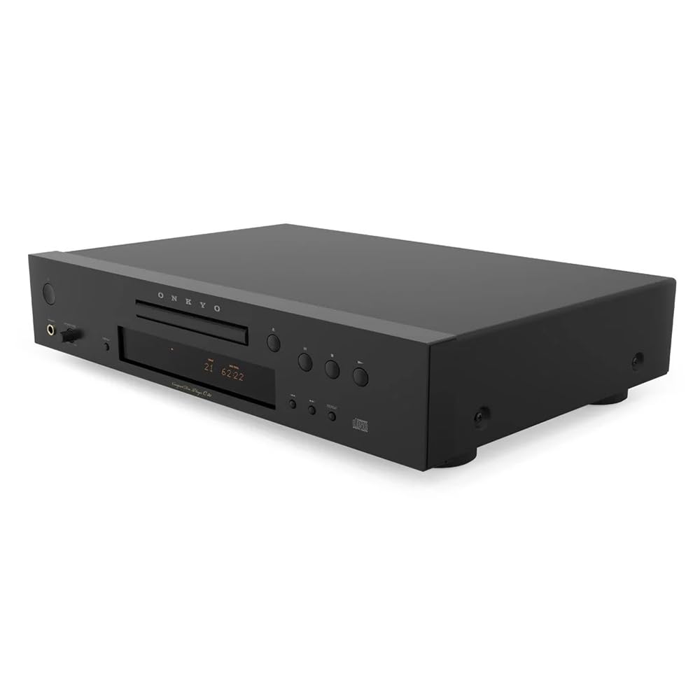 ONKYO C-30 CD-Player mit DAC 32 Bit/768 kHz, Schwarz