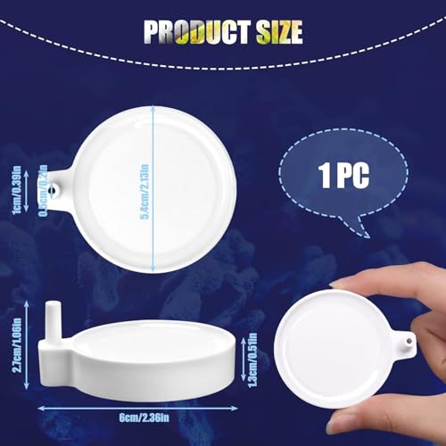 VAYINATO 2 Inch White Disc Air Stone with 2m Tube - Image 4