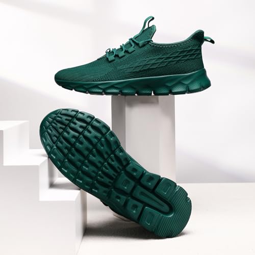 Image of Sneakers for Men Running Shoes Lightweight Tennis Walking Athletic Gym Workout Casual Summer Slip on Slippers