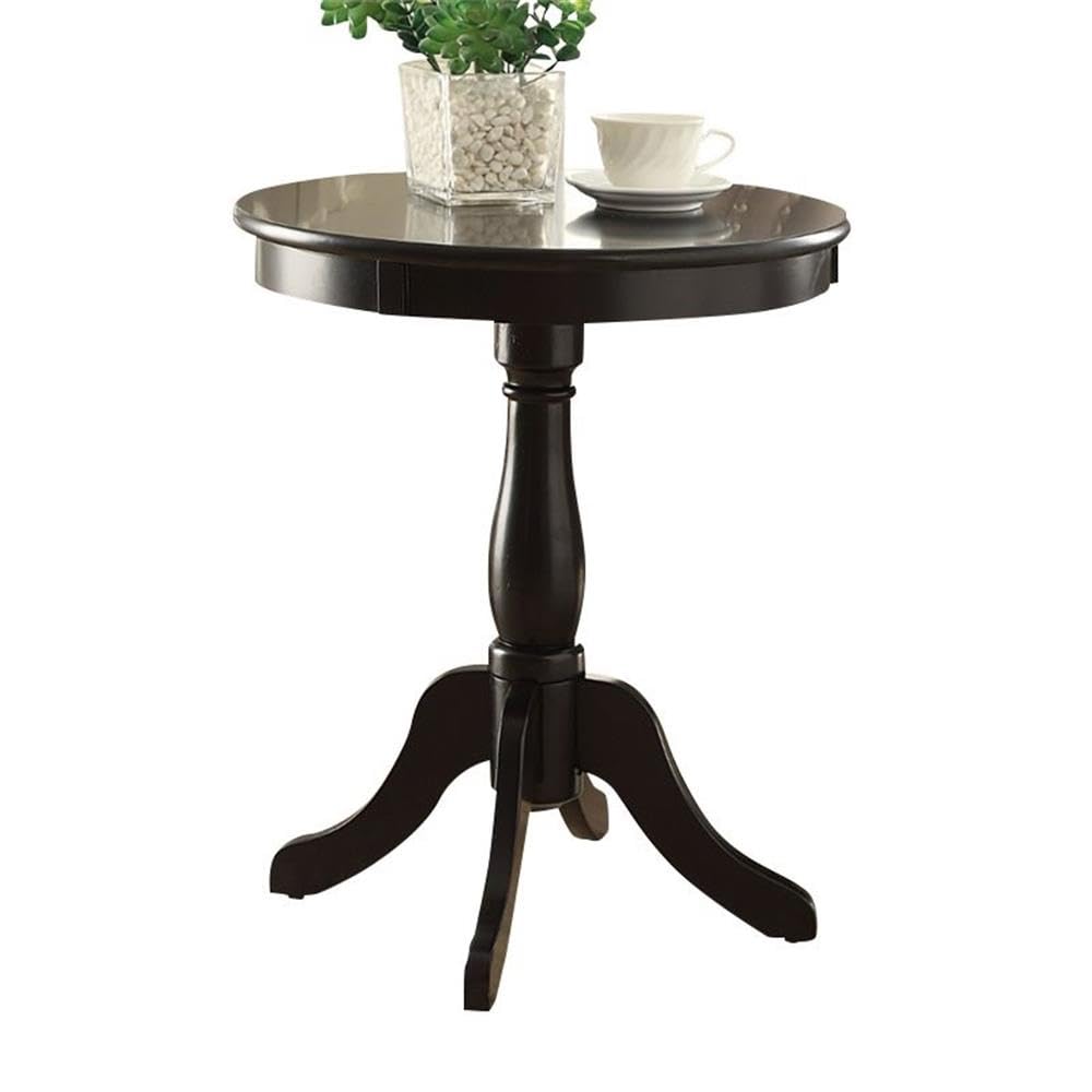 Amazon.com: Acme Alger End Table in Black : Home & Kitchen