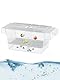 Aufzuchtbecken Aquarium Acrylic Laichkasten für Aquarium mit Saugnäpfen Ablaichkasten Aquarium Groß für Guppy Tropical Fish Babyfische Garnelen