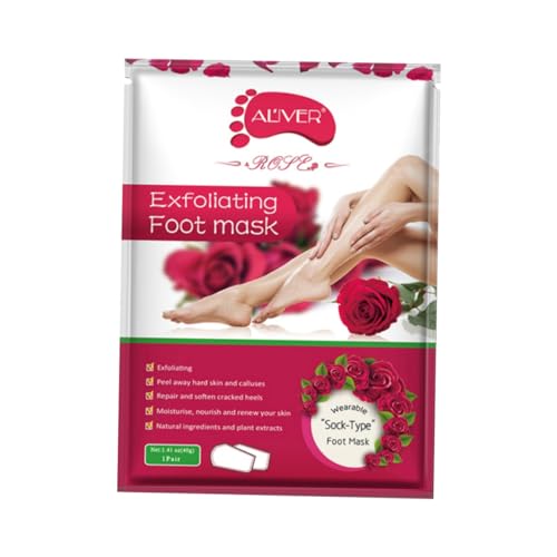 Beaupretty 10 Pçs Máscara Facial Hidratante Pés Máscara De Cuidados Com Os Pés Máscara Peeling Pé Má