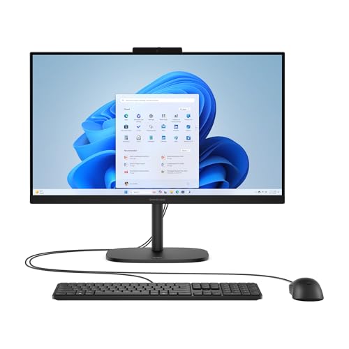 Image of HP OmniStudio 23.8 inch All-in-One Desktop PC, FHD Display, AMD Ryzen AI 5 40, 16 GB RAM, 512 GB SSD, AMD Radeon Graphics, Windows 11 Home, Jet Black, 24-cv0150 (2026)