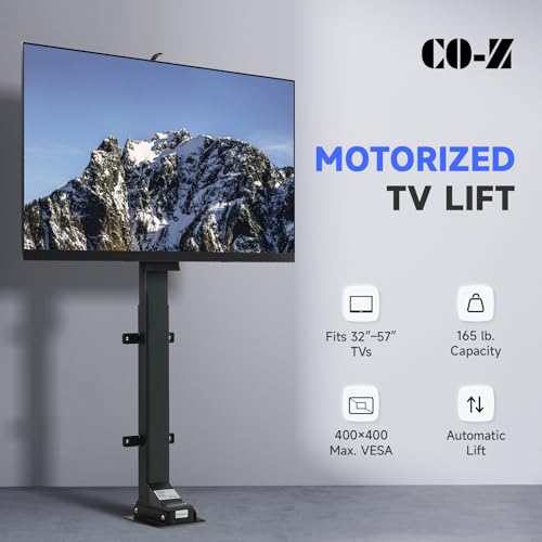 CO-Z Motorized TV Lift for 32