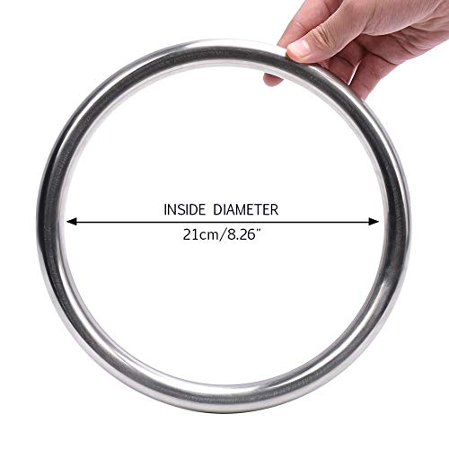 Hyout Wing Chun Stainless Ring Yewen Sau Sticky Hand Strength Training Tsun Siu Lum Kung Fu #TOP3