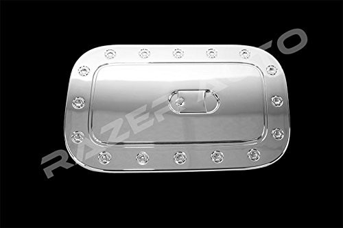 Razer Auto Triple Chrome Gas Door Cover for Long Truck Bed ONLY! (Chrome) for 2015-2017 Chevy Colorado & 2015-2017 GMC Canyon