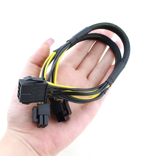 Cable alimentacion CPU 8 pines con adaptacion premium trenzada para placa base 5