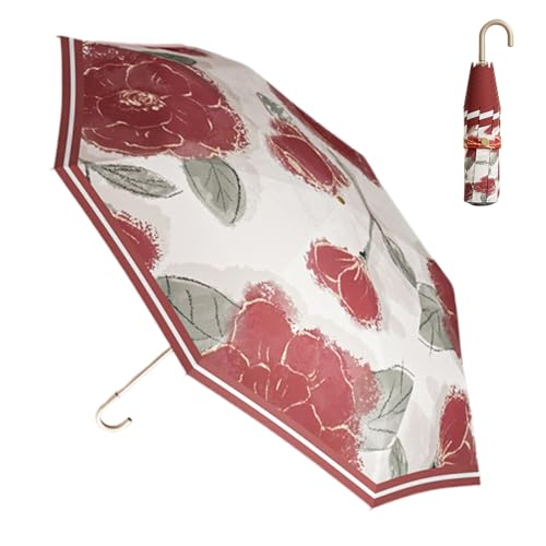 Parapluie manuel compact pour trajets en voiture et randonnée