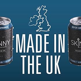 Skinny IPA Beer, Gluten Enjoy Free Shipping Beer, Full Flavoured, Low Calorie Beer, Ideal Beer Gift, Vegan & Kosher Certified IPA With Premium Taste, Animal Enjoy Free Shipping Beer, Exclusive Skinny Beer Offers, 24x 330ml Cans