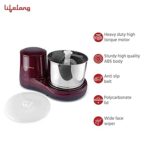 Compare Lifelong Classic Table Top Wet Grinder 2L, 150 W with Coconut