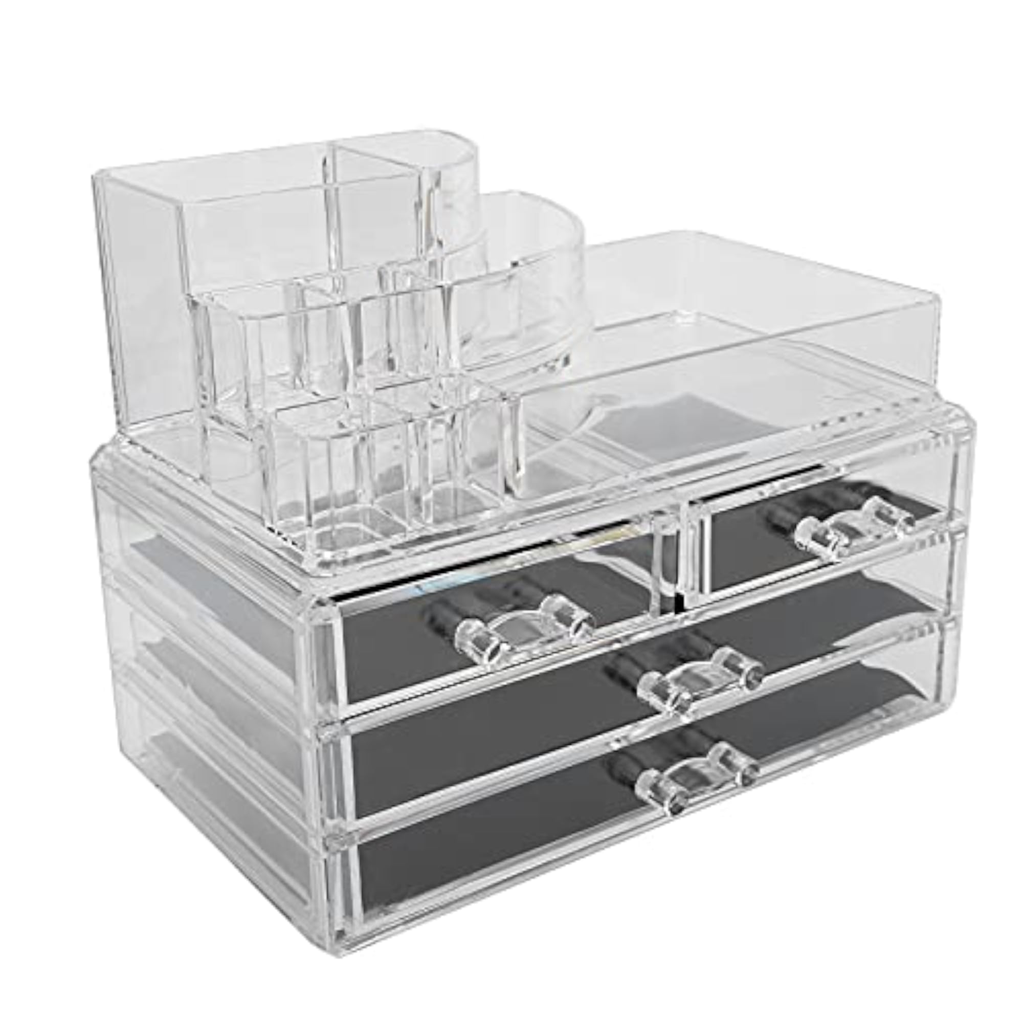 Transparent Multifunctional Jewelry Storage Box
