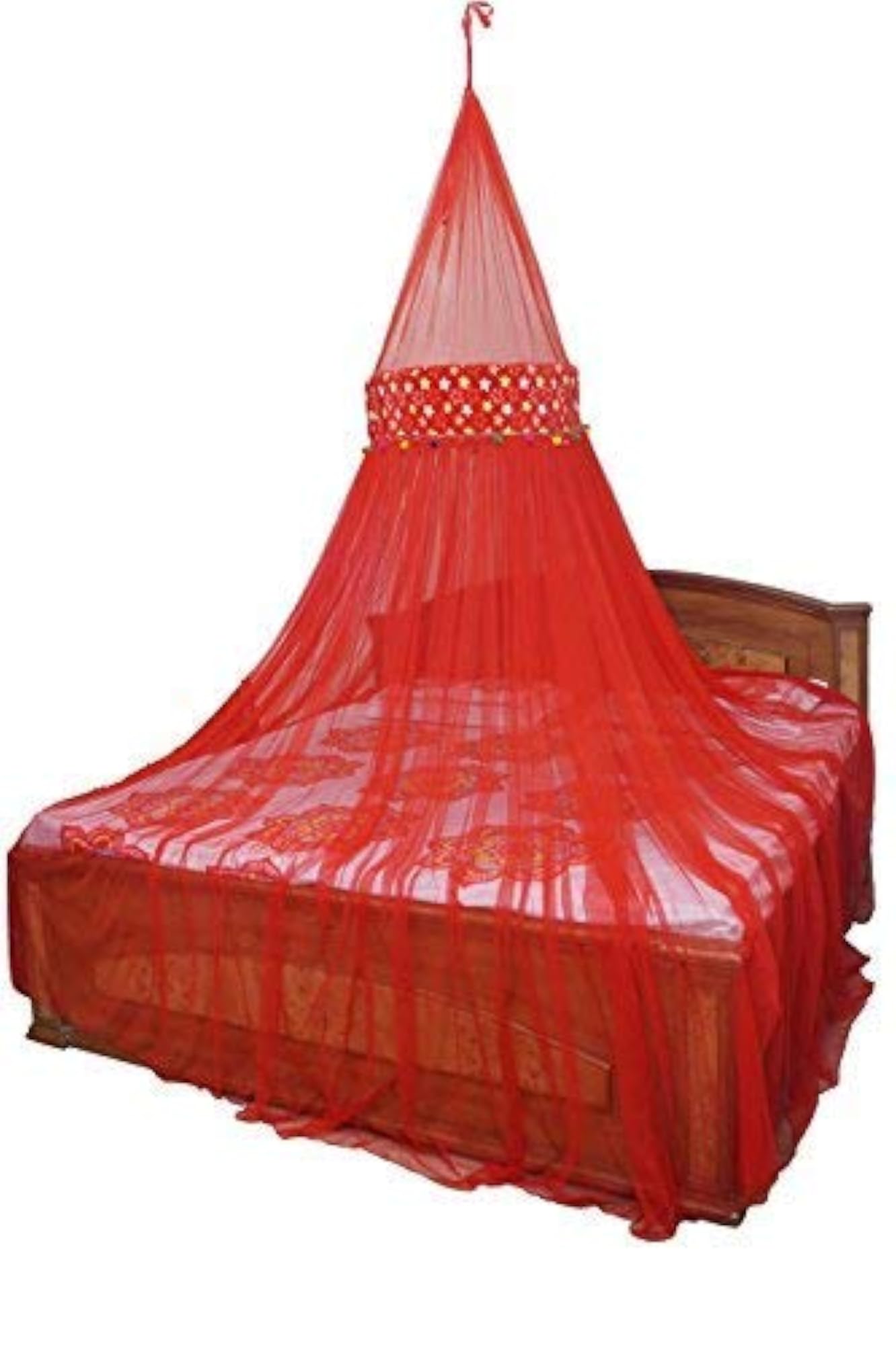 Textile Stylish Multi Color Mosquito Net Size Standard