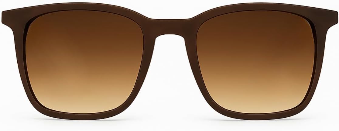 Óculos De Sol Quadrado, Preto Fosco, Unissex, Proteção UV400, Lentes Degradê Óculos De Sol Quadrado, Preto Fosco, Unissex, Proteção UV400, Lentes Degradê