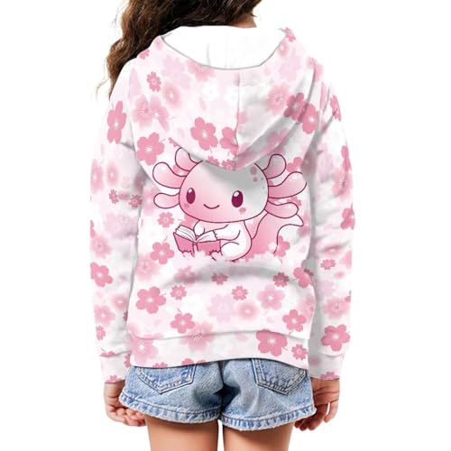 Image of Zipper Hoodie for Kids Full Zip Up Sweatshirt Active Coat Hooded Pullover with Pockets Size 6-16 Boys Girls