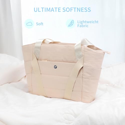 Yoga Tote Bag for Women with 2 Pack Shoes Bag,0.88LB Lightweight Tote for Pilates Shoulder, for Gym,Travel,Workout Bag2