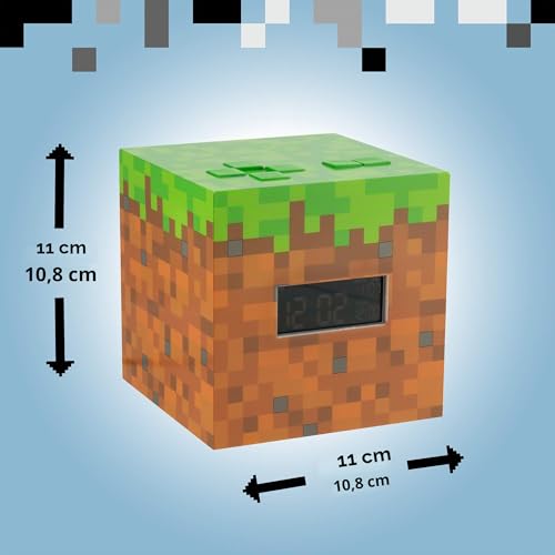 Horloge Minecraft Paladone le cadeau ideal multicolore pour anniversaire