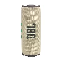 JBL Flip 7, Bold JBL Pro Sound with AI Sound Boost, Up to 16 Hours of Playtime, Multi-Speaker Connection by Auracast, Waterproof, dustproof, and Drop-Proof, Sand