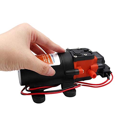 Pompe à Eau Marine 12V 35PSI – 4,3 L/min, Auto-amorçante, Pour Bateau, Caravane, Douche