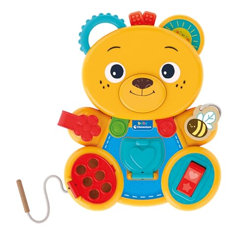 Mon Centre d'activités Ourson Clementoni 17856 pour l'éveil Montessori des bébés dès 12 mois
